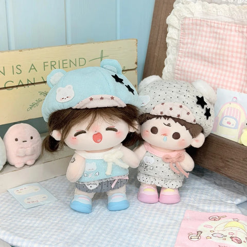 ［ぬい服］5/10/15cm 無属性 ぬいぐるみ用 お洋服【薄荷】