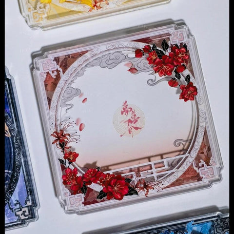 ［推し活グッズ］缶バッジ アクリルフレーム 75mm【J0JAEE】