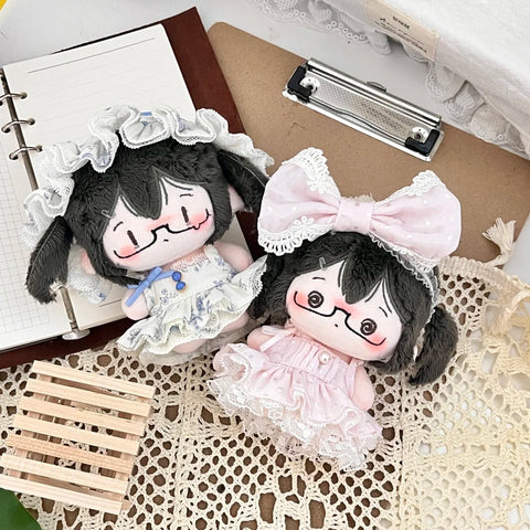 【受注予約】［ぬい服］10cm 無属性 ぬいぐるみ用 お洋服【蓝花织】