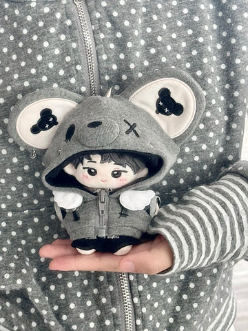 【受注予約】［ぬい服］10cm 無属性 ぬいぐるみ用服【Y2K】