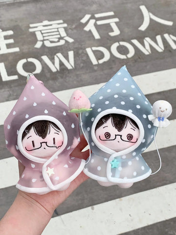 ［ぬい服］10cm 無属性 ぬいぐるみ用 お洋服【下雨天】