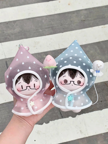 ［ぬい服］10cm 無属性 ぬいぐるみ用 お洋服【下雨天】