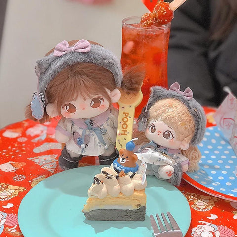 ［ぬい服］10/15cm 無属性 ぬいぐるみ用 お洋服【鸢尾】