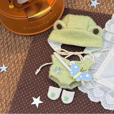 【受注予約】［ぬい服］10cm 無属性 ぬいぐるみ用 お洋服【动物】