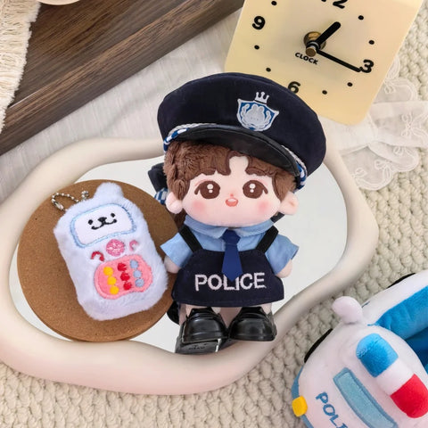 【受注予約】［ぬい服］10cm 無属性 ぬいぐるみ用 お洋服【警官】