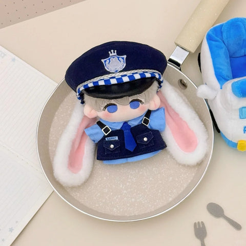 【受注予約】［ぬい服］10cm 無属性 ぬいぐるみ用 お洋服【警官】
