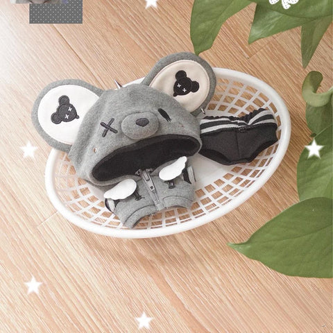 【受注予約】［ぬい服］10cm 無属性 ぬいぐるみ用服【Y2K】