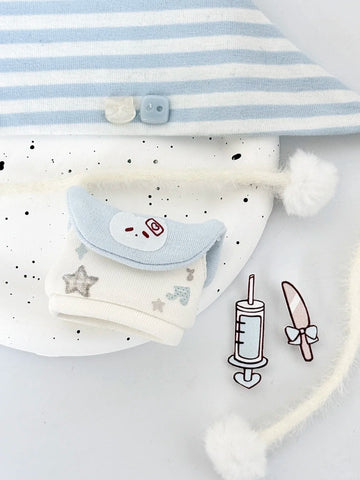 ［ぬい服］10cm 無属性 ぬいぐるみ用 お洋服【冬日海盐】