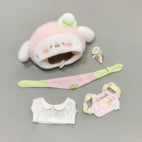 ［ぬい服］10cm 無属性 ぬいぐるみ用 お洋服【软软面包】