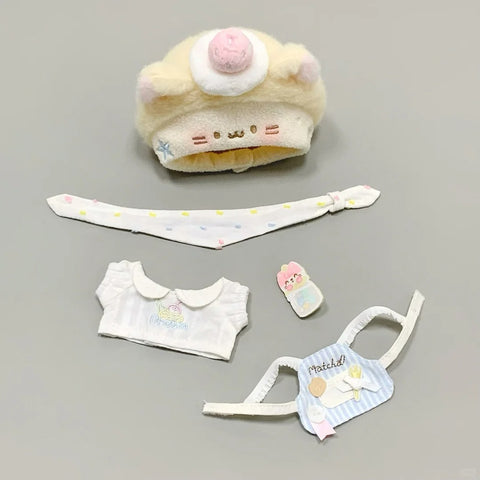 ［ぬい服］10cm 無属性 ぬいぐるみ用 お洋服【软软面包】