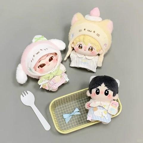 ［ぬい服］10cm 無属性 ぬいぐるみ用 お洋服【软软面包】