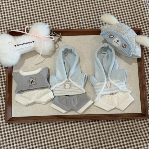 ［ぬい服］10/15cm 無属性 ぬいぐるみ用 お洋服【happy小狗】