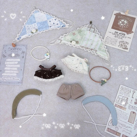 ［ぬい服］10cm 無属性 ぬいぐるみ用 お洋服【春信】