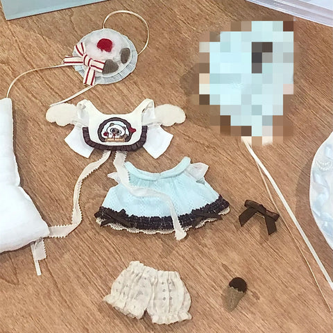 ［ぬい服］10cm 無属性 ぬいぐるみ用 お洋服【暹罗喵】