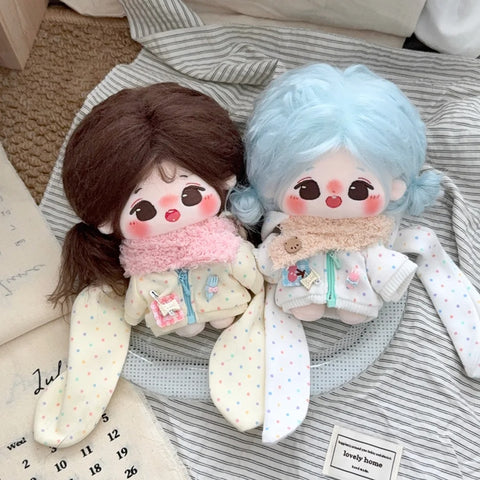 ［ぬい服］10/20cm 無属性 ぬいぐるみ用 お洋服【小兔】