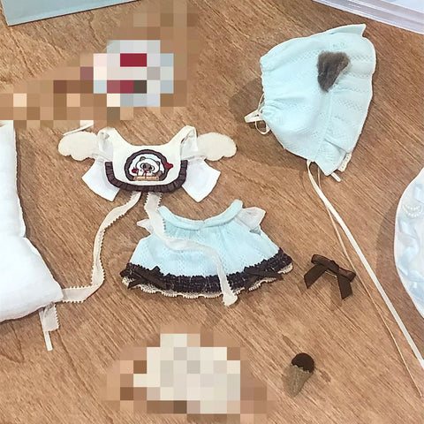 ［ぬい服］10cm 無属性 ぬいぐるみ用 お洋服【暹罗喵】