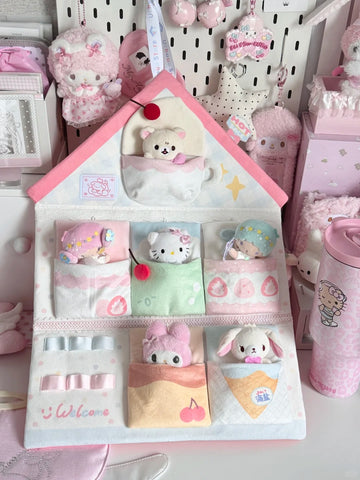 ［ぬい服］10cm 無属性 ぬいぐるみ用 ウォールポケット【挂袋】