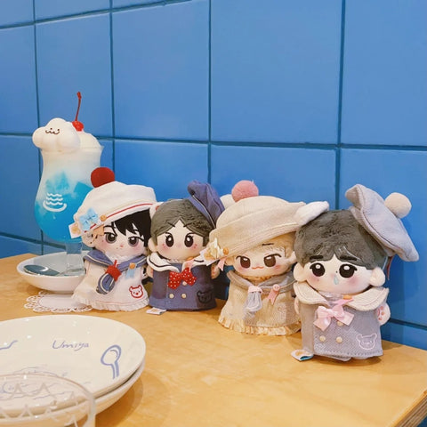 【受注予約】［ぬい服］10cm 無属性 ぬいぐるみ用 お洋服【海盐】