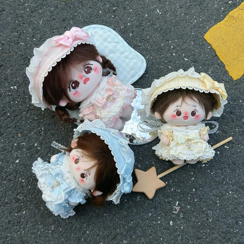 【受注予約】［ぬい服］10cm 無属性 ぬいぐるみ用服【裙摆】