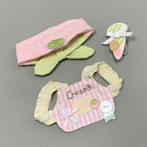 ［ぬい服］10cm 無属性 ぬいぐるみ用 お洋服【软软面包】