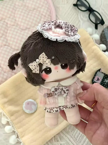 ［ぬい服］10cm 無属性 ぬいぐるみ用 お洋服【豹纹】