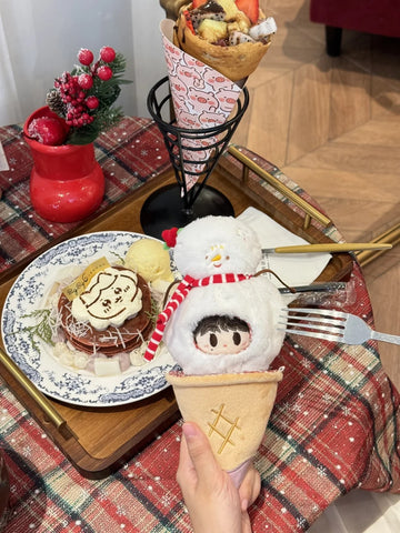 ［ぬい服］10cm 無属性 ぬいぐるみ用服【冰淇淋】