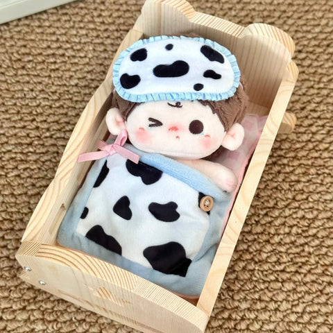 【受注予約】［ぬい小物］10/15/20cm 無属性 ぬいぐるみ用 ベッド【婴儿床】