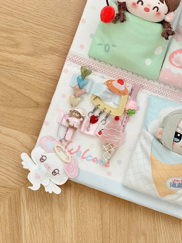 ［ぬい服］10cm 無属性 ぬいぐるみ用 ウォールポケット【挂袋】