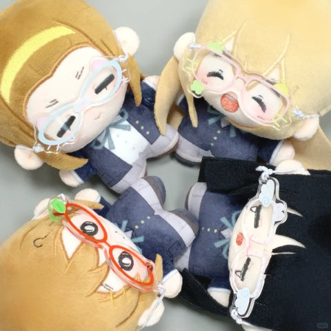 ［ぬい小物］10cm 無属性 ぬいぐるみ用 アクリル眼鏡【眼镜】