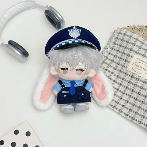 【受注予約】［ぬい服］10cm 無属性 ぬいぐるみ用 お洋服【警官】