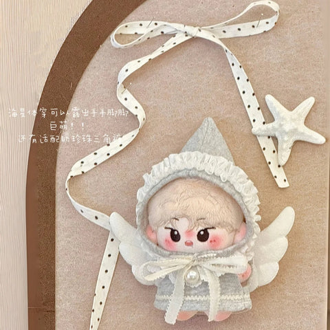 【受注予約】［ぬい服］10/20cm 無属性 ぬいぐるみ用 お洋服【贝壳】
