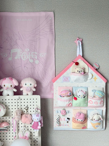［ぬい服］10cm 無属性 ぬいぐるみ用 ウォールポケット【挂袋】