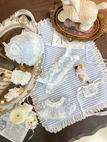 【受注予約】［ぬい服］10cm 無属性 ぬいぐるみ用服【裙摆】