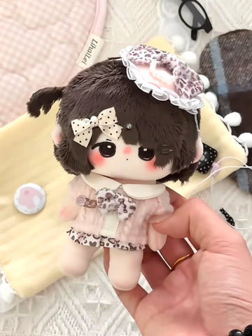 ［ぬい服］10cm 無属性 ぬいぐるみ用 お洋服【豹纹】