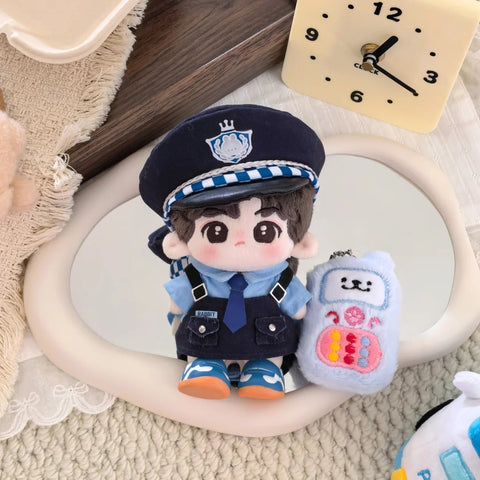 【受注予約】［ぬい服］10cm 無属性 ぬいぐるみ用 お洋服【警官】