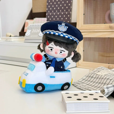 【受注予約】［ぬい服］10cm 無属性 ぬいぐるみ用 お洋服【警官】