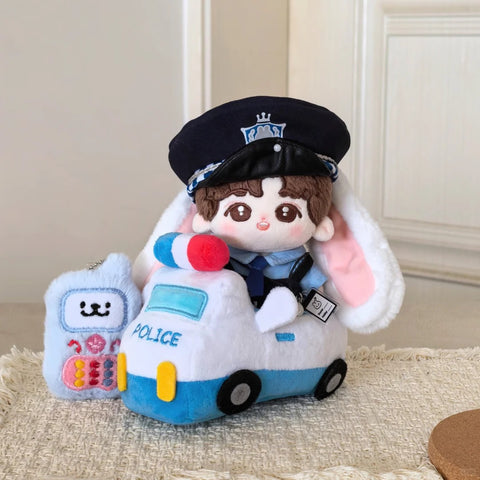 【受注予約】［ぬい服］10cm 無属性 ぬいぐるみ用 お洋服【警官】