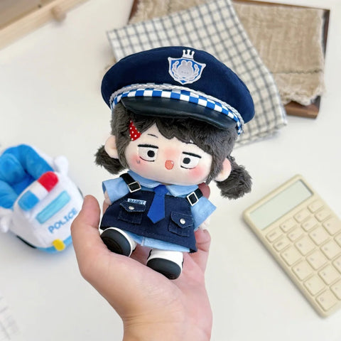 【受注予約】［ぬい服］10cm 無属性 ぬいぐるみ用 お洋服【警官】