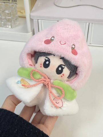 ［ぬい服］10/15cm 無属性 ぬいぐるみ用服【水果斗篷】