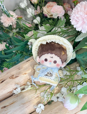 ［ぬい服］10cm 無属性 ぬいぐるみ用 お洋服【茶壶】