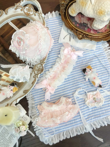 【受注予約】［ぬい服］10cm 無属性 ぬいぐるみ用服【裙摆】