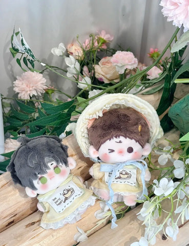 ［ぬい服］10cm 無属性 ぬいぐるみ用 お洋服【茶壶】