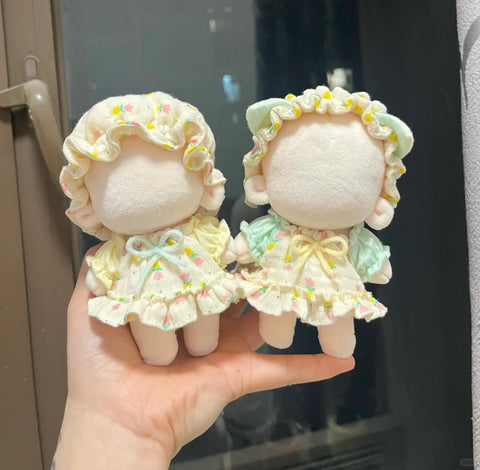 ［ぬい服］10cm 無属性 ぬいぐるみ用服【甜梦黄】