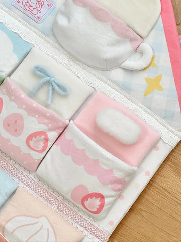 ［ぬい服］10cm 無属性 ぬいぐるみ用 ウォールポケット【挂袋】