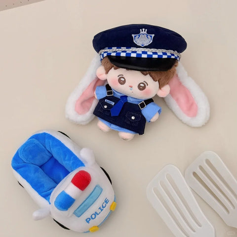 【受注予約】［ぬい服］10cm 無属性 ぬいぐるみ用 お洋服【警官】
