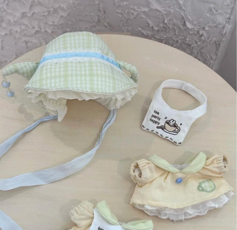 ［ぬい服］10cm 無属性 ぬいぐるみ用 お洋服【茶壶】