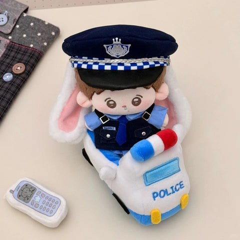 【受注予約】［ぬい服］10cm 無属性 ぬいぐるみ用 お洋服【警官】