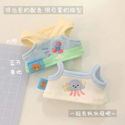 【受注予約】［ぬい服］10cm 無属性 ぬいぐるみ用 お洋服【出游】