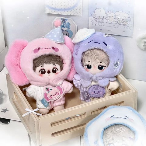 ［ぬい服］10cm 無属性 ぬいぐるみ用 お洋服【水母】