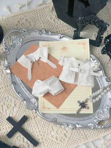 ［ぬい服］10cm 無属性 ぬいぐるみ用 お洋服【神父】